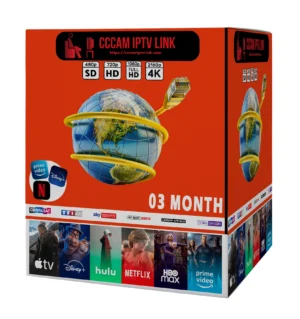 Pack 03 Month CCCam IPTV Link